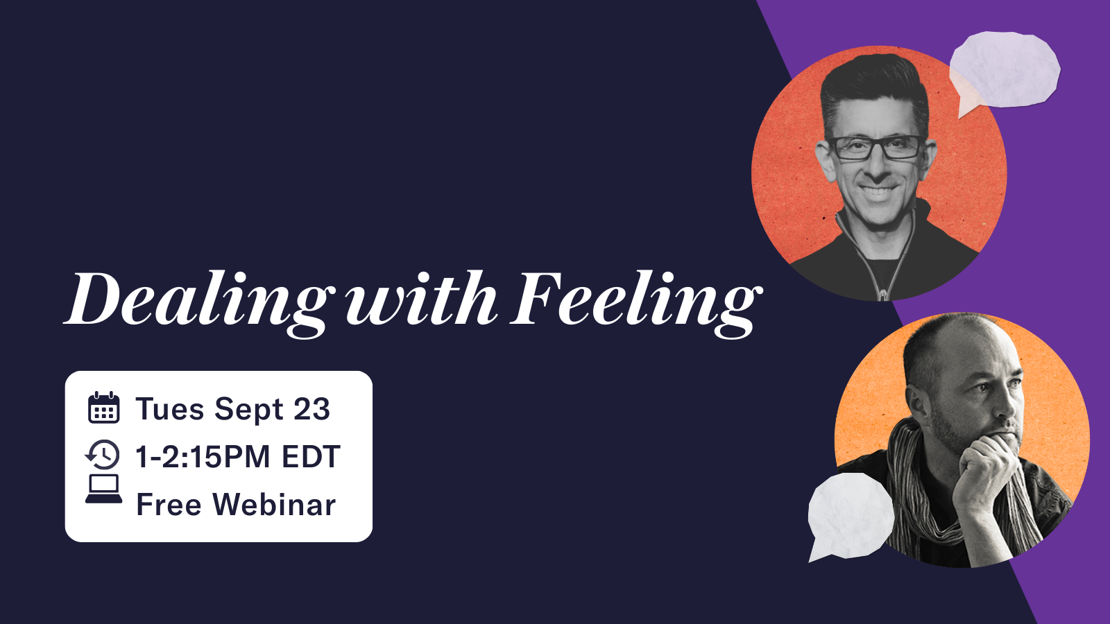 A conversation about the Power of Emotion Regulation with Dr. Marc Brackett and Colum McCann. (5)