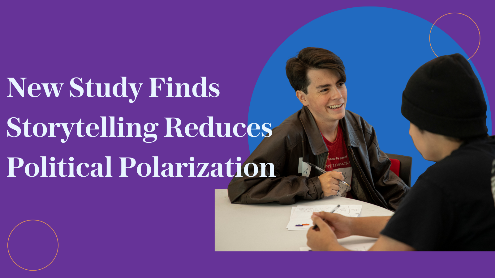 Photo of two male students.