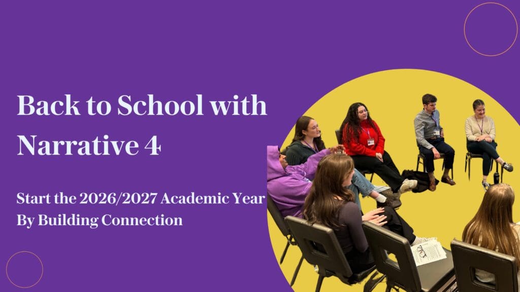 students sitting in a circle